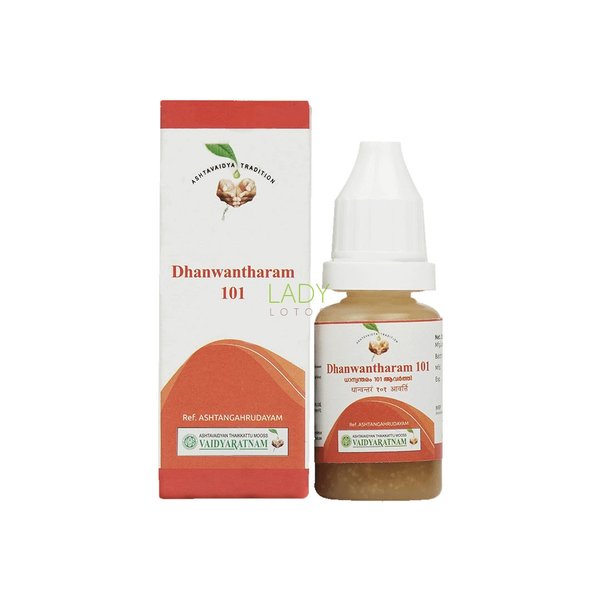 Dhanwantharam 101 (Vaidyaratnam, 10ml)