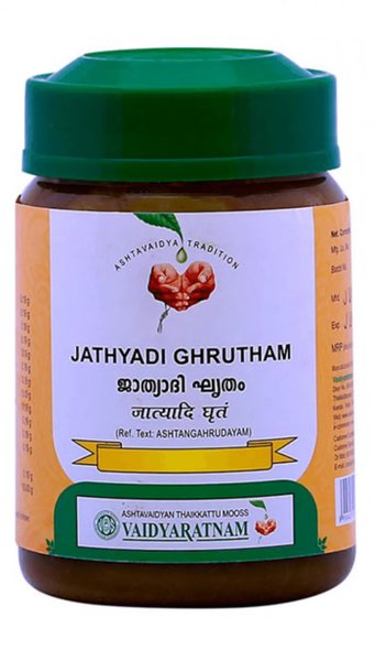 Jathyadi Ghritham (Vaidyaratnam, 150ml)