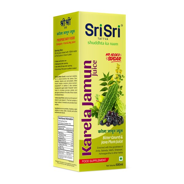 Karela Jamun Juice (Sri Sri, 500ml)