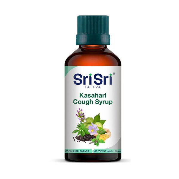 Kasahari Cough Syrup (Sri Sri, 100ml)