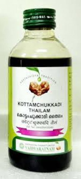 Kottamchukkadi Thailam (Vaidyaratnam, 200ml)