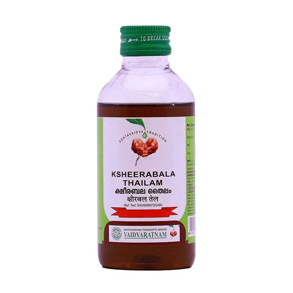 Ksheerabala Thailam (Vaidyaratnam, 200ml)
