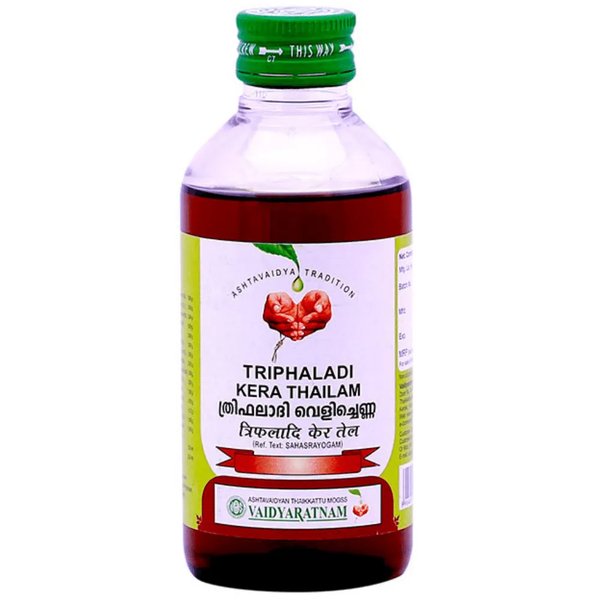 Triphaladi Thailam (Vaidyaratnam, 200ml)