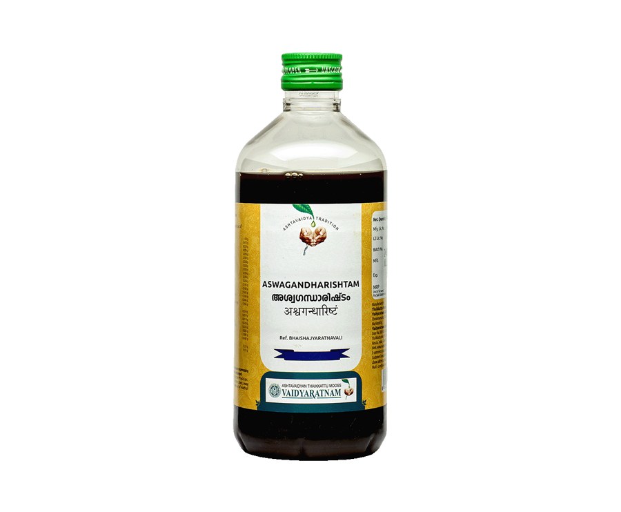 Ashwagandharishtam (Vaidyaratnam, 450ml)