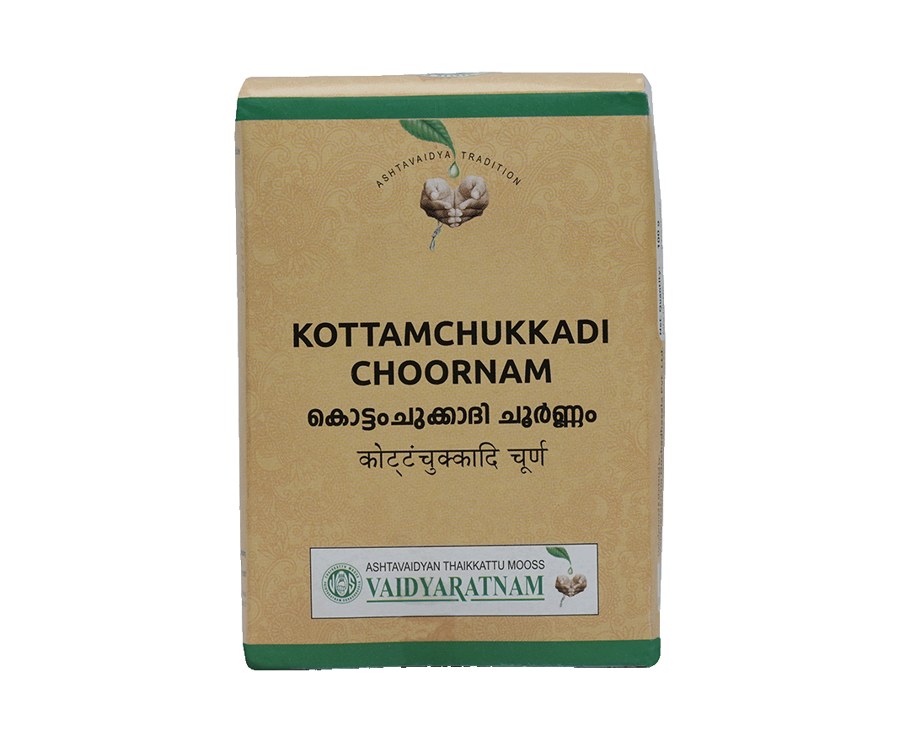 Kottamchukkadi Churna (Vaidyaratnam, 100Gm)
