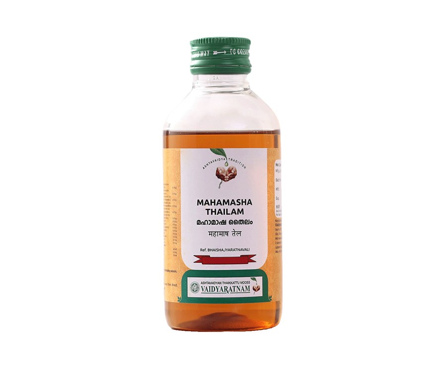 Mahamasha Thailam (Vaidyaratnam, 200ml)