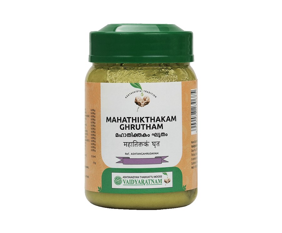 Mahathikthakam Ghritham (Vaidyaratnam, 150ml)
